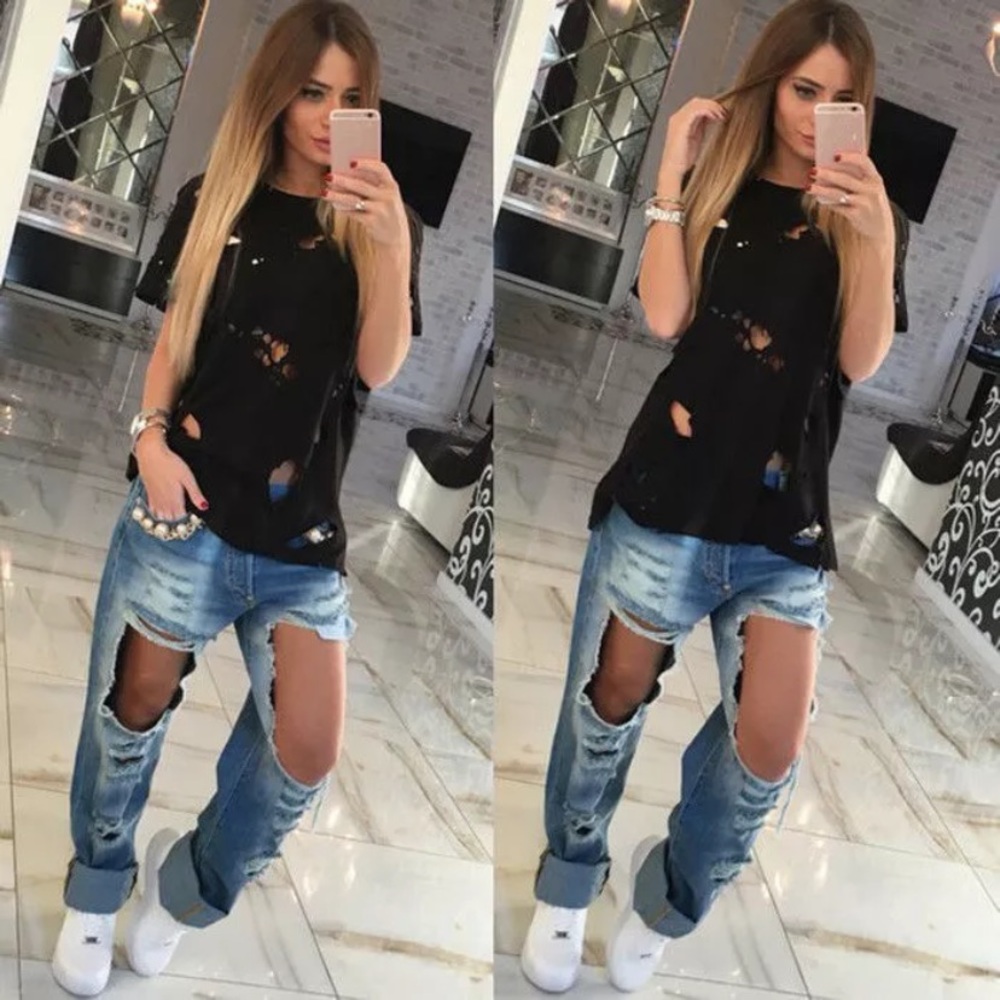 Distressed T-Shirt